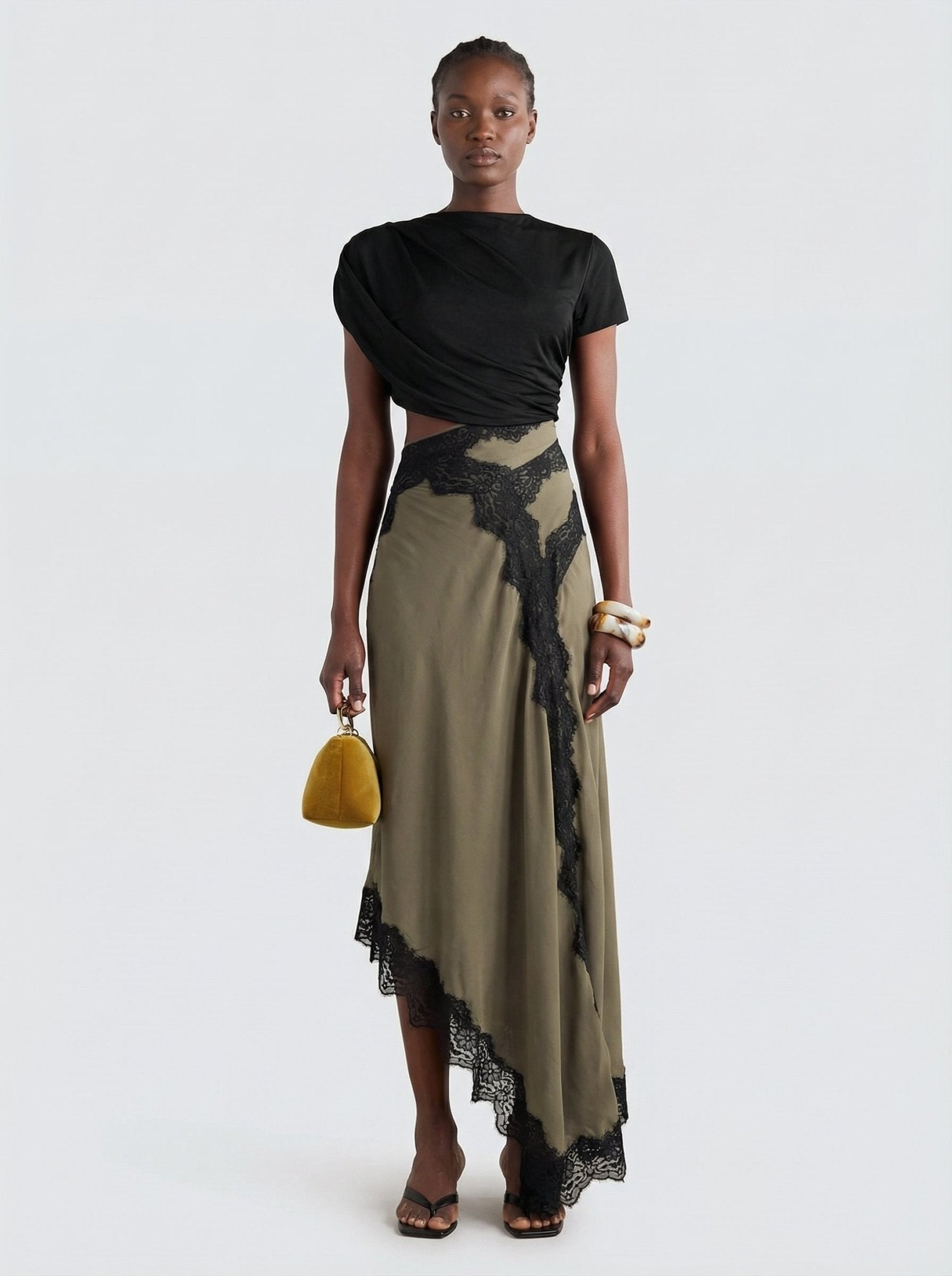 olive lace may dress Black / XL and playful regular Size:14 (XLARGE) When a bride LOVES