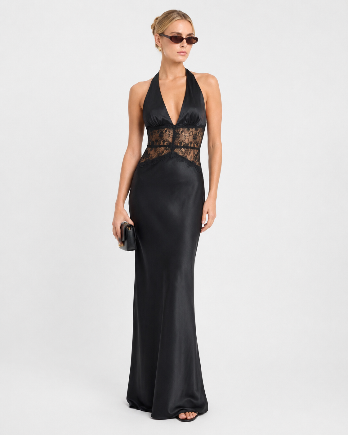 Elfenbeinfarbenes Kleid
