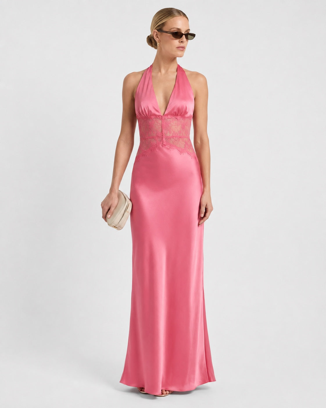Elfenbeinfarbenes Kleid