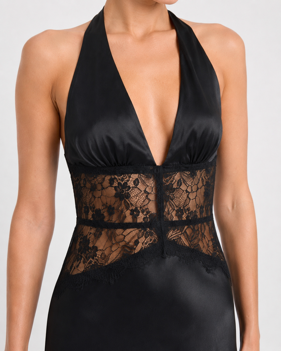 Elfenbeinfarbenes Kleid