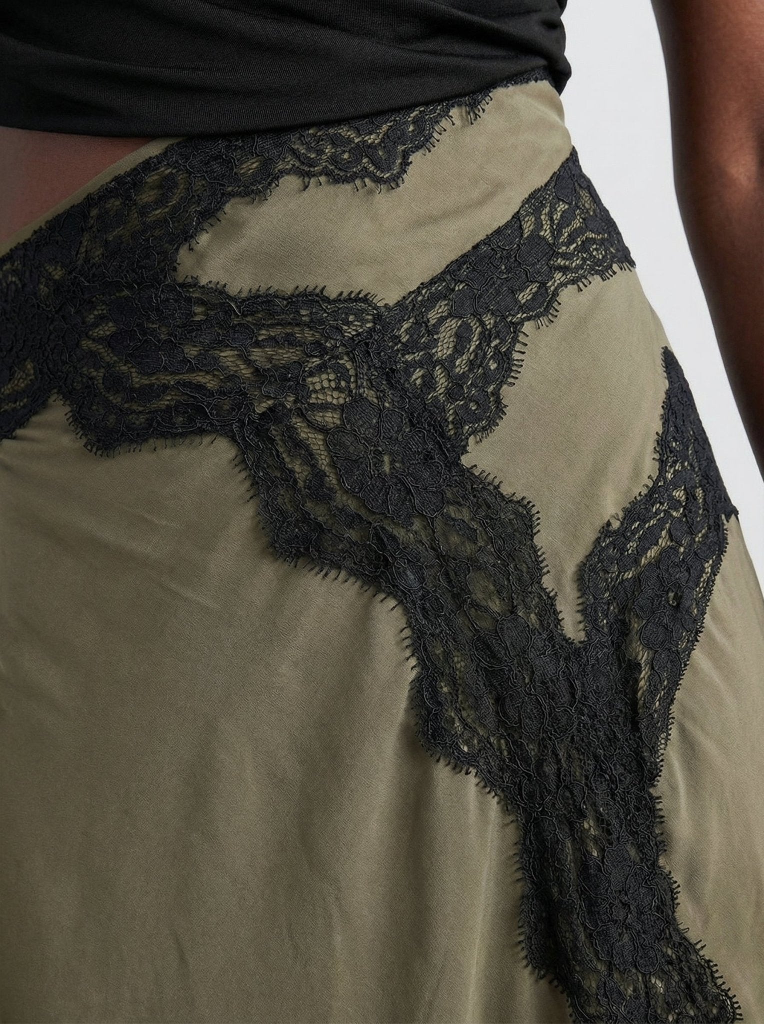 Olive Lace Dress - TUA. Milano #