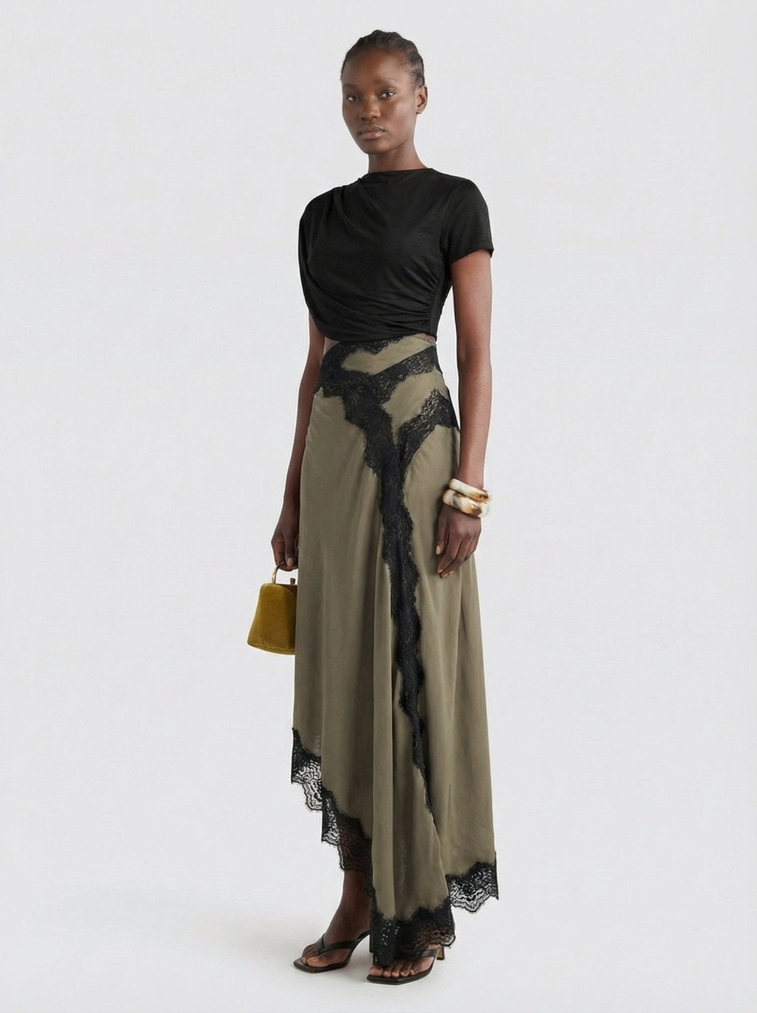 Olive Lace Dress - TUA. Milano #