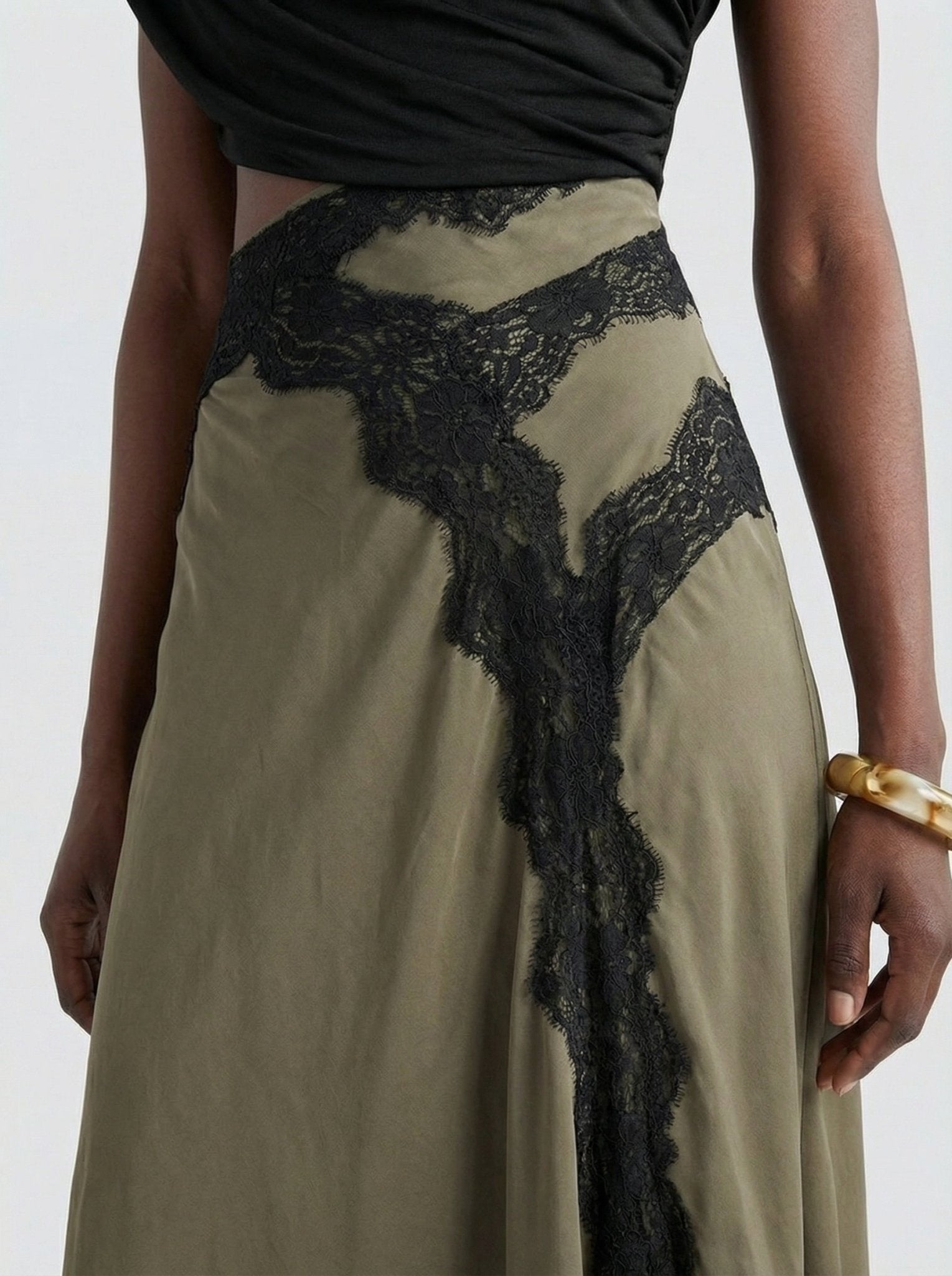 Olive Lace Dress - TUA. Milano #