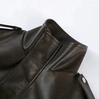 Studio Leather Jacket - TUA. Milano #