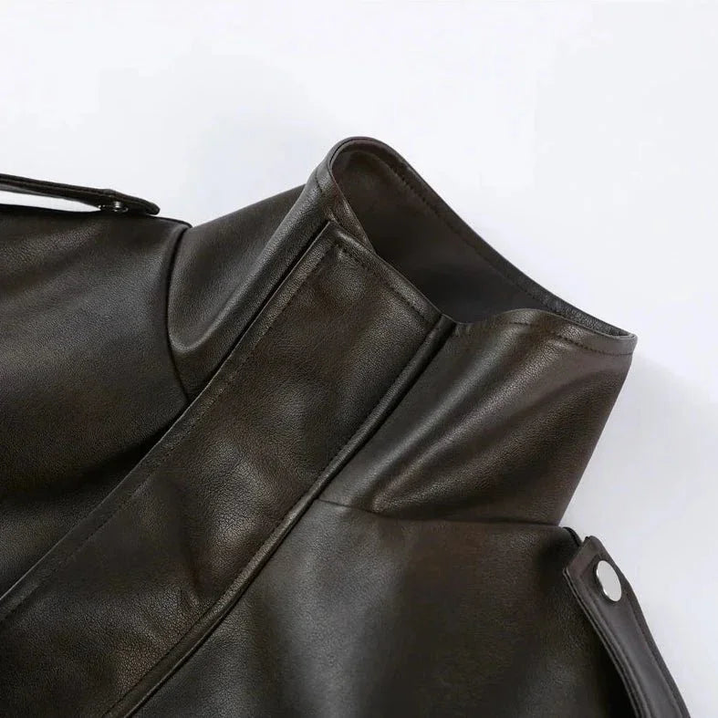 Studio Leather Jacket - TUA. Milano #