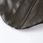 Studio Leather Jacket - TUA. Milano #